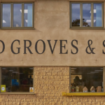 Alfred Groves & Sons Ltd Company name on building